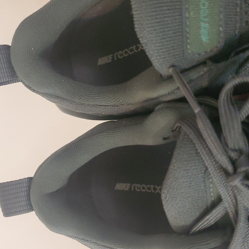 Womens Nike ReactX Infinity 4 Running Shoes Size 9 Vintage Green Jade Horizon - Picture 9 of 16